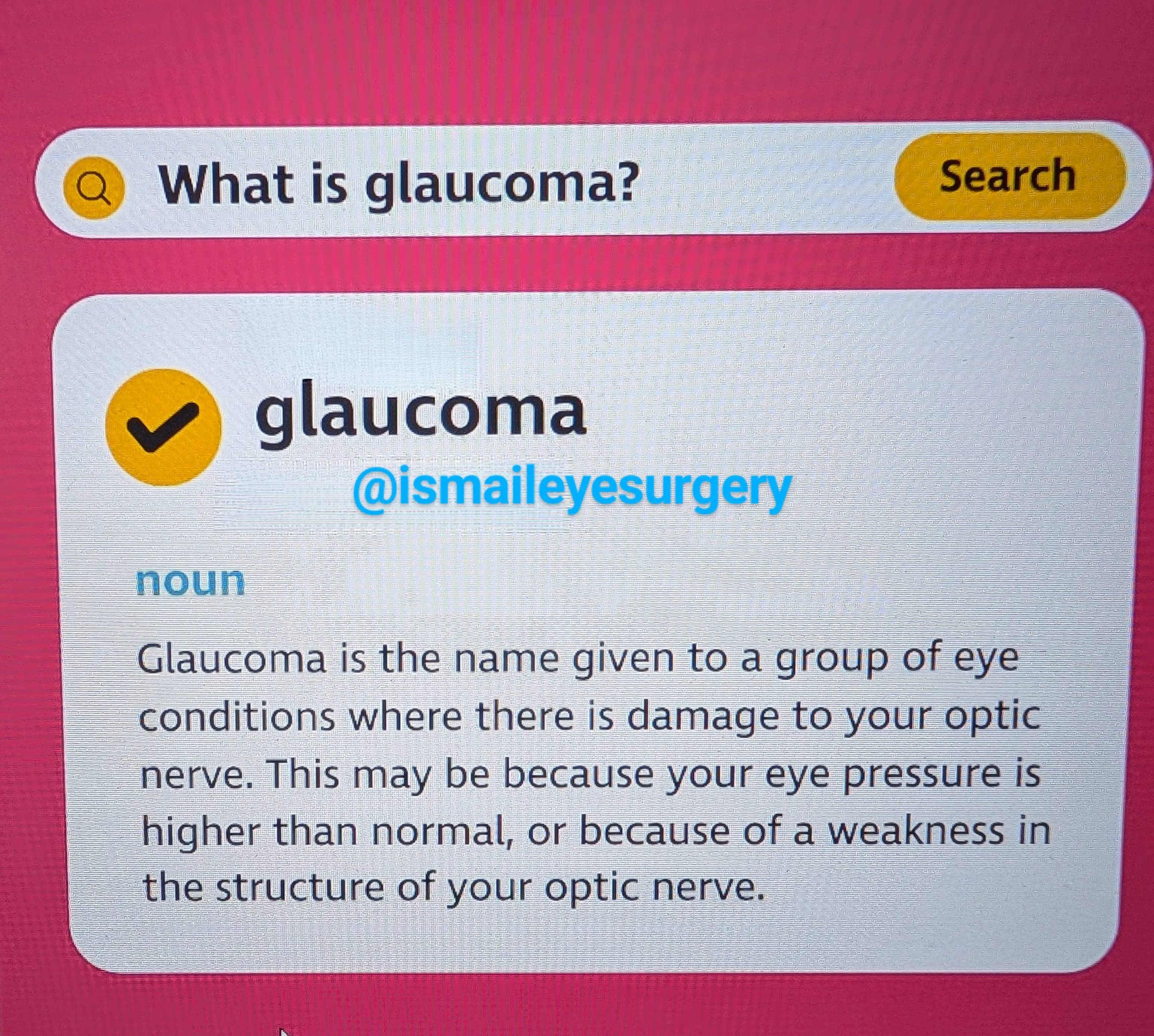 Glaucoma Awareness